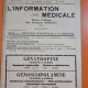 L Information Medicale 9 Annee Nr. 4 Avril 1927