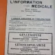 L Information Medicale 9 Annee Nr 5 Mai 1927