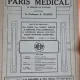 Paris Medical Nr. 43 / 1913