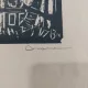 Biserica din Maramures - Nicolae Brana - xilogravura