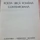 Poezia lirica romana contemporana - Alexandru C. Ionescu (cu dedicatie)