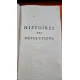 Histoires des Révolutions Célèbres qui ont changé la face des Empires (Set complet 3 volume, Lyon, 1796) // lucrare publicată anonim în această ediție de Lyon, atribuită istoric autorului Duport du Tertre