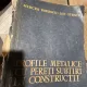 PROFILE METALICE CU PERETI SUBTIRI IN CONSTRUCTII
