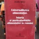 Iulian Mincu - Universalitatea alimentatiei. Istoria si particularitatile alimentatiei la romani  cu dedicatia autorului