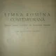 Limba Romana Contemporana. Manual - Iorgu Iordan