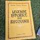 Legende istorice din Bucovina - Simion Florea Marian