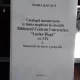 CATALOGUL MANUSCRISELOR IN LIMBA MAGHIARA IN COLECTIILE BIBLIOTECII CENTRALE UNIVERSITARE LUCIAN BLAGA SEC.XIX - MARIA kOVACS