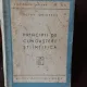 PRINCIPII DE CUNOASTERE STIINTIFICA - OCTAV ONICESCU