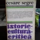 ISTORIE - CULTURA - CRITICA - CESARE SEGRE