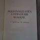 PERSONALITATEA LITERATURII ROMANE - CONST. CIOPRAGA