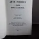 ARTE POETICE. ROMANTISMUL - ANGELA ION
