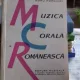 MUZICA CORALA ROMANEASCA - DORU POPOVICI (cu dedicatie de la autor pentru Familia Petru Vintila)