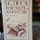 Portrete si amintiri - I. G. Duca