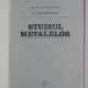 Studiul metalelor - Maria Radulescu