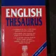 ENGLISH THESAURUS