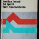 ANALIZA LINIARA PE SPATII FINIT -DIMENSIONALE - IM.GLAZMAN /IU.I .LIUBICI