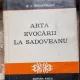 ARTA EVOCARII LA SADOVEANU - G.I. TOHANEANU