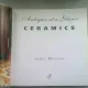 ANTIQUES AT A GLANCE. CERAMICS - JAMES MACKAY  (ANTICHITATI PE SCURT. CERAMICA)