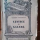CANTECE DE GALERA - CICERONE THEODORESCU