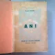 ANI. ANUAR DE CULTURA ARMEANA 1942-1943 - H. DJ. SIRUNI