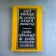 MICA ANTOLOGIE DE POEZIE ROMANA MODERNA  (EDITIE BILINGVA ROMANA/FRANCEZA)