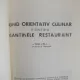 GHID ORIENTATIV CULINAR PENTRU CANTINELE RESTAURANT - EDITIA A III-A REVAZUTA SI ADAUGITA - MINISTERUL COMERTULUI INTERIOR - 1981