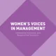 WOMENS VOICES IN MANAGEMENT. Identifying Innovative and Responsible Solutions- HELENA DESIVILYA SYNA   (CARTE IN LIMBA ENGLEZA)