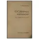 G. CALINESCU ROMANCIER - S. DAMIAN  (ESEU DESPRE MASTILE JOCULUI)