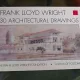 30 ARCHITECTURAL DRAWINGS - FRANK LLOYD WRIGHT  (CARTE CU 30 CARTI POSTALE)