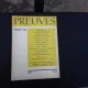 REVISTA PREUVES NR.179/1966   (CU ARTICOLE DE MICHEL GROZIER, ALBERTO MORAVIA, CARLO FALCONI SI ALTII, TEXT IN LIMBA FRANCEZA)