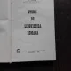 STUDII DE LINGVISTICA ROMANA - D. MACREA