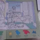 LIMBA ENGLEZA, PRIMELE CUVINTE, CARTE DE COLORAT