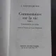 COMMENTAIRES SUR LA VIE - KRISHNAMURTI  VOL.2  (CARTE IN LIMBA FRANCEZA)