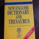 NEW ENGLISH DICTIONARY AND THESAURUS