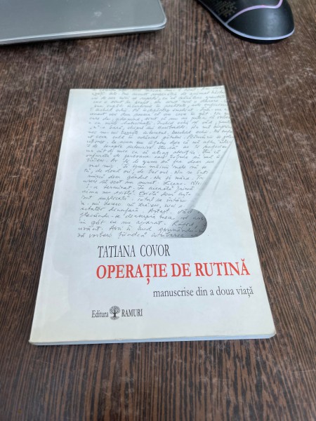 Tatiana Covor Operatie de rutina