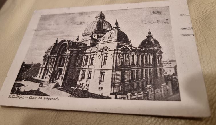 Carte Postala - Bucursti. Casa de Depuneri