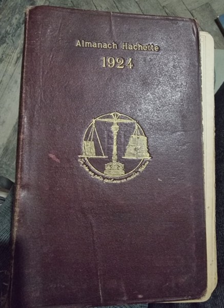 Almanach Hachette 1924