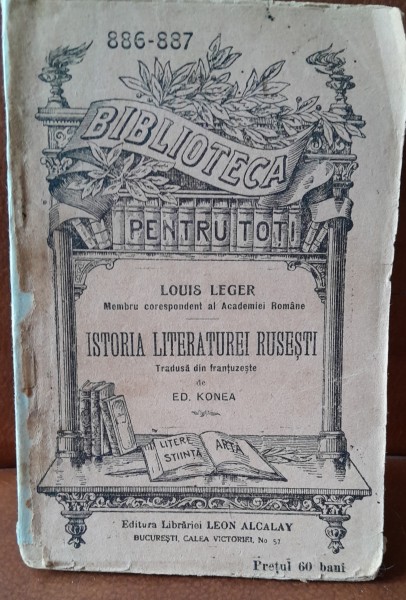 Istoria literaturii rusesti - Louis Leger