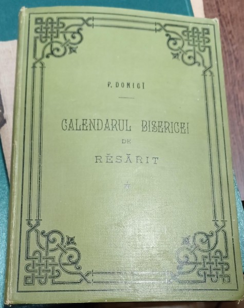 Calendarul bisericei de resarit - P. Donici