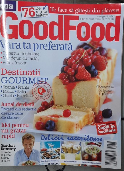 Revista GoodFood - iulie - august 2010
