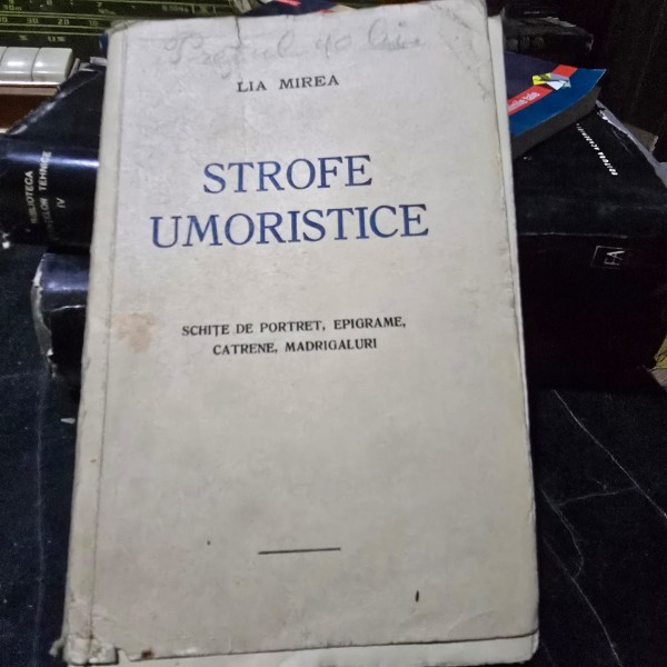 Strofe umoristice - Lia Mirea