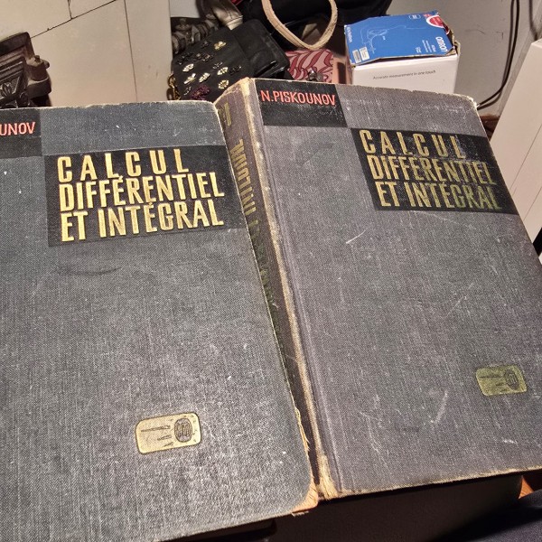 Calcul differentiel et integral - N. Piskounov tome 1+2