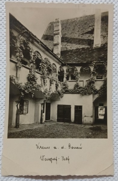 Carte postala, Casa din Lugoj, 1935