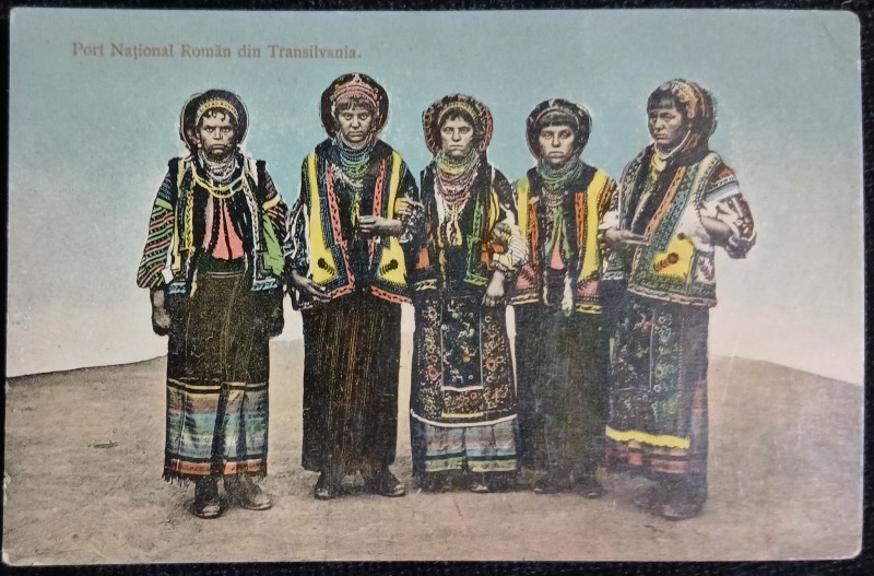 Carte Postala, Port National Roman din Transilvania, perioada interbelica