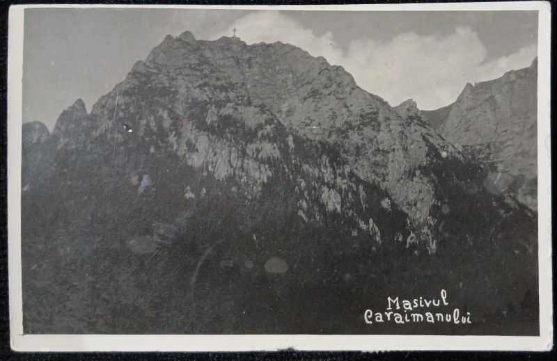 Carte Postala, Masivul Caraimanului, perioada interbelica