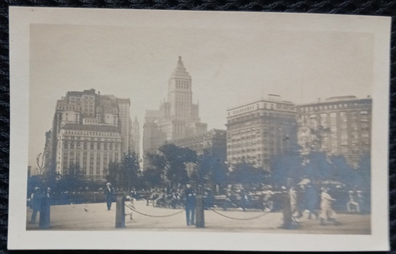 Fotografie, Battery Park, New York 1925