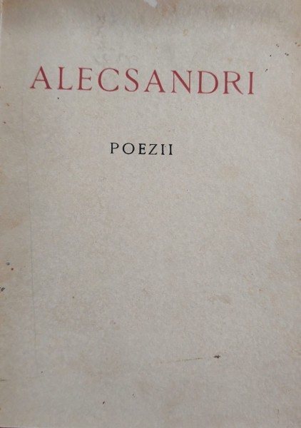Poezii - Alecsandri ilustratii de Demian