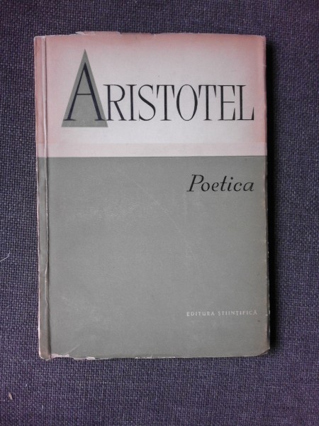 POETICA - ARISTOTEL  EDITIE BROSATA