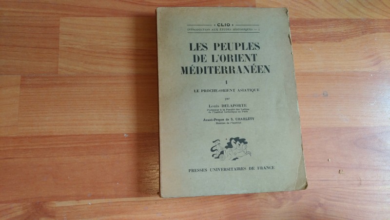 LES PEUPLES DE L'ORIENT MEDITERRANEEN-LOUIS DELAPORTE