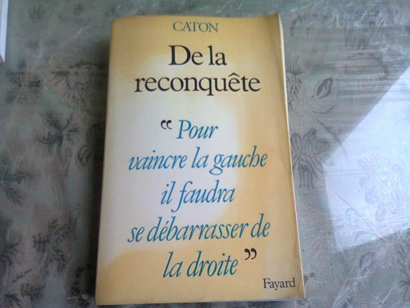 DE LA RECONQUETE.